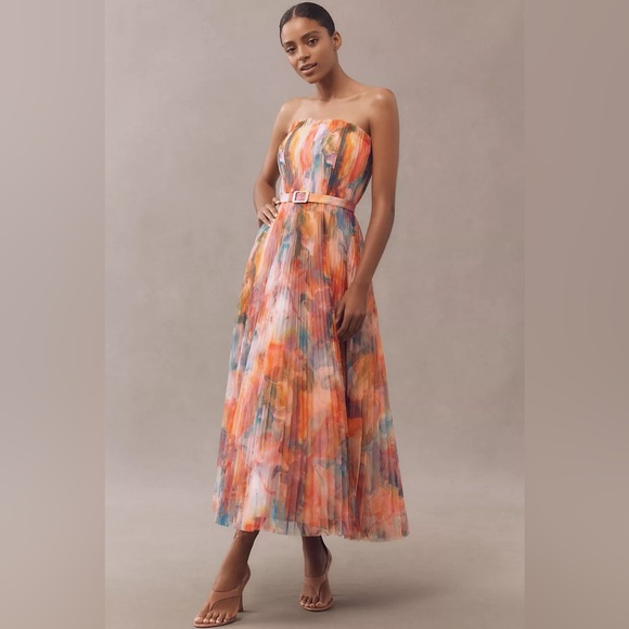 strapless open back dress georgina gown – Hutch